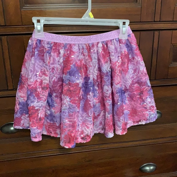 Girls Justice skirt with shorts - Picture 3 of 6